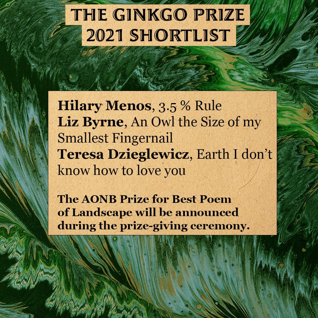 The Ginkgo Prize 2021 Shortlist